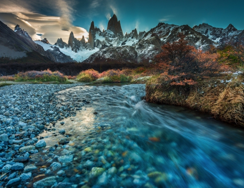 11Deb Clark - Poincenot Patagonia-ISO 100, f16, 1-4 second, 6 stop, polarizer-Deb Clark-1444