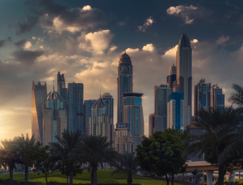 DUBAI MARINA SKYLINE副本